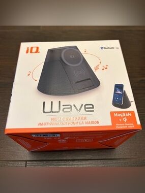 IQ Wave Wireless Bluetooth Home Speaker and charger